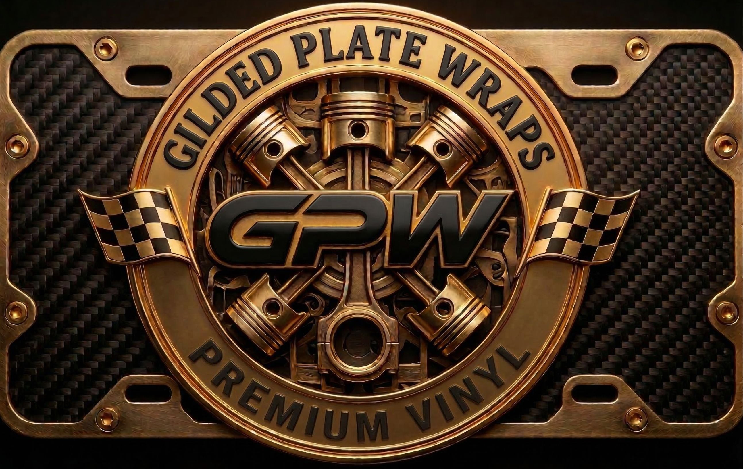 Gilded Plate Wraps